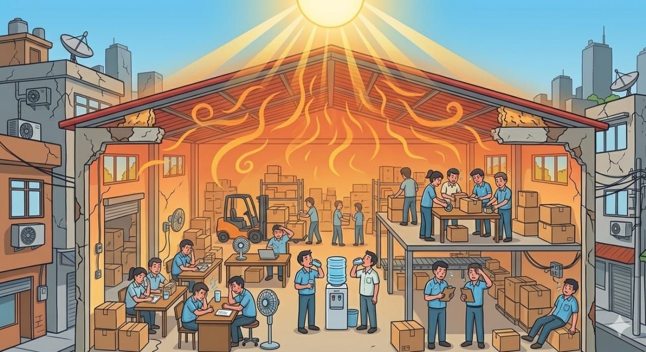 Masalah Panas di Gudang