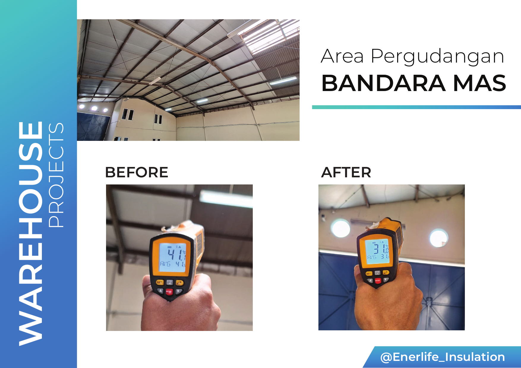 Before After Bandara Mas