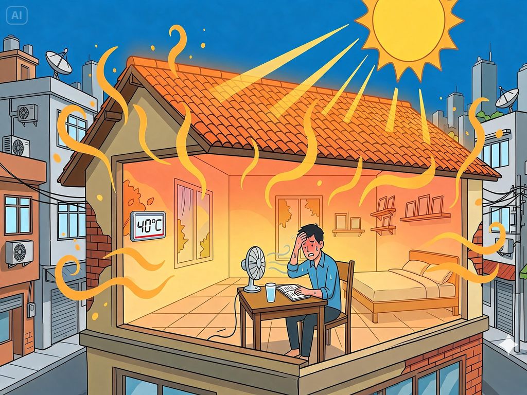 Rumah Panas Illustrasi